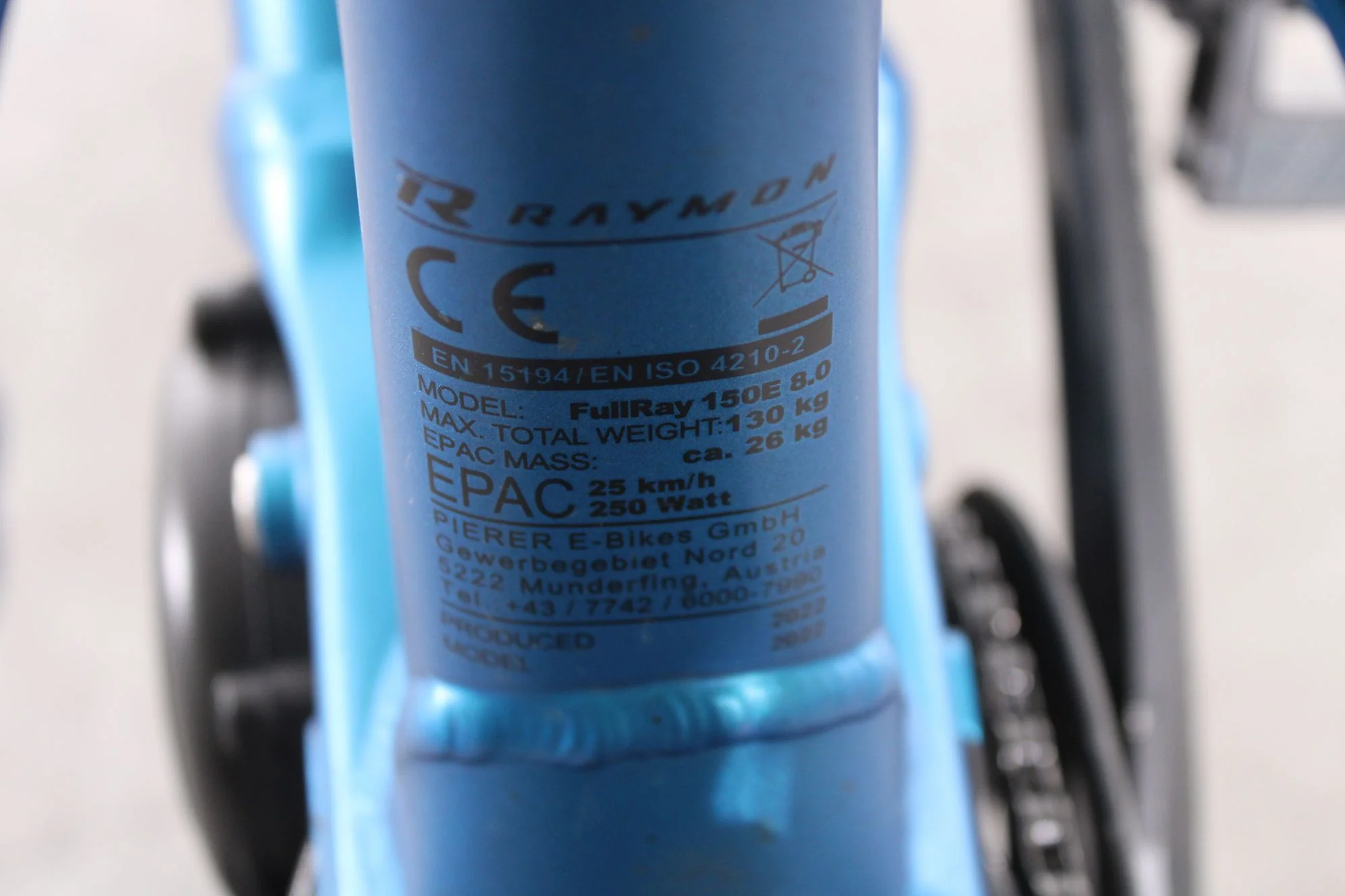 Raymon FullRay 150E 8.0 - Image 8
